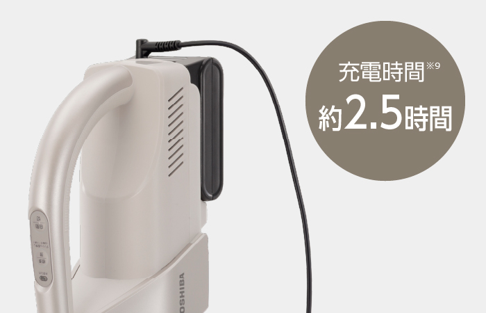 東芝コードレスクリーナー　VC-CLX73　充電