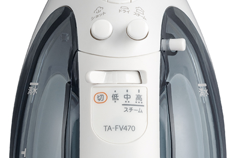 東芝コードレスアイロン　TA-FV470　３段階温度設定