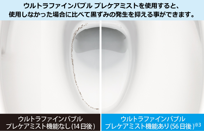 東芝温水洗浄便座　SCS-SRA7020　ウルトラファインバブル洗浄　プレケアミスト