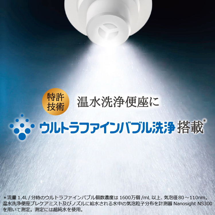 東芝温水洗浄便座　SCS-SRU7020　ウルトラファインバブル洗浄