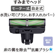 東芝コードレス掃除機（クリーナー）　VC-CLZ74DS　すみまでヘッド