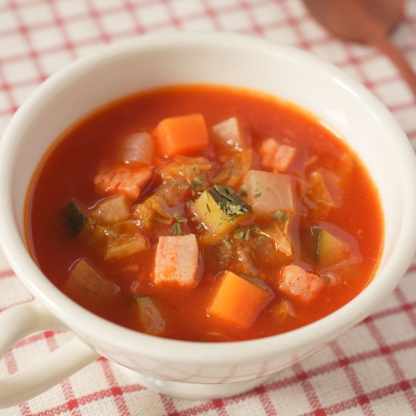 余り野菜をおいしく活用！ミネストローネ